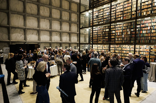 Opening Reception at Beinecke Library 