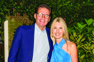 Gunnar S. Overstrom III and Claudia Taylor Overstrom